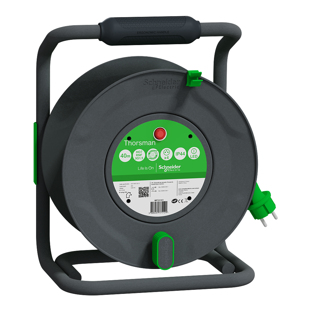 Enrouleur 40m HO7RNF 3G1,5mm